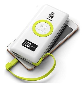 Power Bank Carregador Portátil Kaidi Pineng PN-888 3A Quick Charge 10.000mah Branco