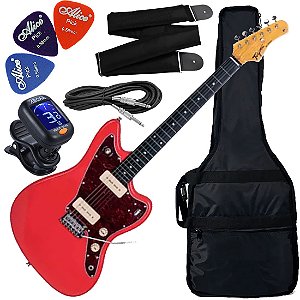Kit Guitarra Tagima Woodstock Series TW-61 FR Fiesta Red GX01