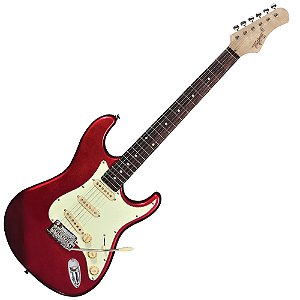Guitarra Elétrica Strato Tagima T635 Classic Vermelho Metálico MR LF/MG