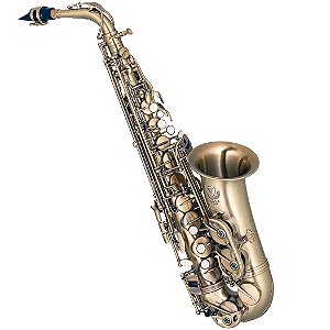 Saxofone Alto EB Eagle SA500 VG Envelhecido Com Case