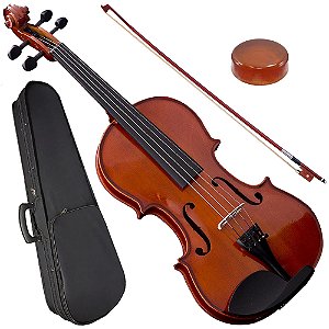 Violino Harmonics VA-10 4/4 Natural Com Estojo