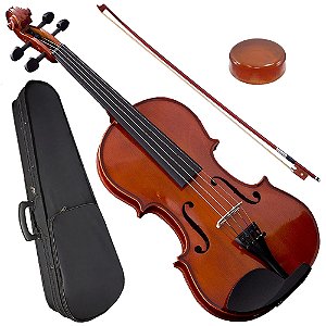 Violino Harmonics VA34 3/4 Natural Com Estojo
