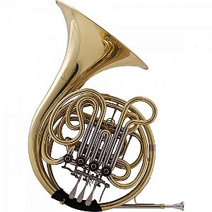 Trompa Em F Bb Hfh 600L Laqueado Harmonics