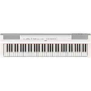 Piano Digital Yamaha P-121B Compacto 73 Teclas Branco