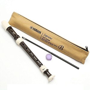 Flauta Doce Soprano Yamaha YRS302BIII Barroca