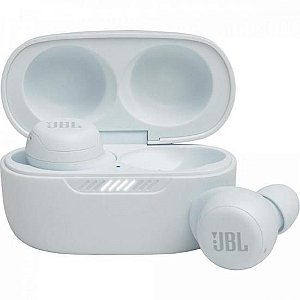Fone JBL Live Free NC+ TWS - Bluetooth e Design Branco Elegante