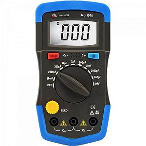 Capacímetro Digital MC-154A Azul/Preto MINIPA