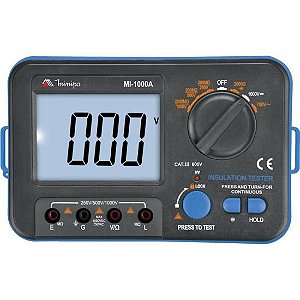 Megômetro Digital MI-1000A Minipa
