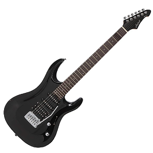Guitarra Aria MAC-STD Metallic Black