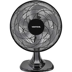 Ventilador de Mesa Ventisol Turbo 6 40cm Preto/Cinza 127v