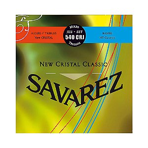 Encordoamento Violão Nylon Savarez Cristal Classic 540CRJ