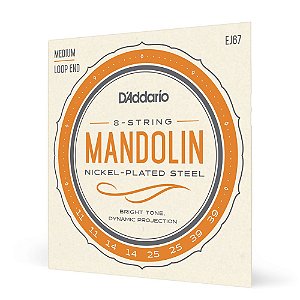 Encordoamento Bandolim 11-39 D Addario Nickel-Plated EJ67