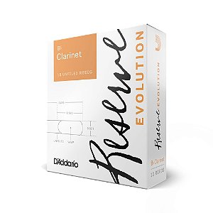 Palheta Clarineta Bb 3.5 (10 Peças) D Addario Reserve Evolut