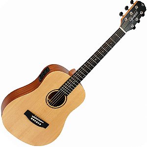 Violão Elétrico Baby Giannini GTG-36S EQ Aço Natural Fosco