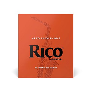 Palheta Sax Alto 2.0 (10 Unidades) D Addario Rico RJA1020