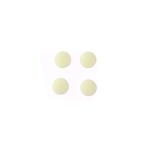 Marcador Escala Dot Branco 6.35 (50 Unidades) Spirit H6083W