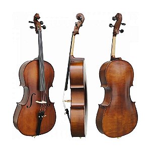 Violoncello Profissional Eagle CE 300 4/4 + Bag Extra Luxo