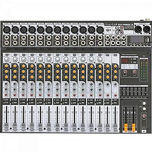 Mesa de Som Soundcraft SX1602FX 16 Canais USB Cinza - Qualidade Profissional de Áudio