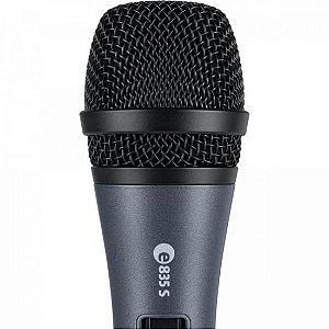 Microfone Sennheiser E835-S Dinâmico Cardioide