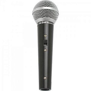 Microfone Profissional Leson SM50 VK Com Fio Cardióide