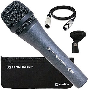 Microfone Profissional Dinâmico Cardióide E835 Sennheiser