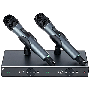 Sistema de Microfone Sem Fio de Mão Dual XSW1-835-DU Sennheiser