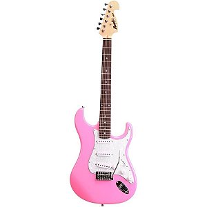guitarra stratocaster memphis tagima mg 32 rosa