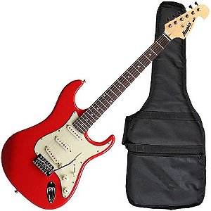 Guitarra Tagima Stratocaster Memphis Mg32 Vermelha C/ Capa