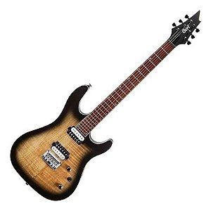 Guitarra Cort com Captação EMG KX 300 OPRB Open Pore Raw Burst
