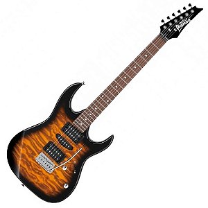 Guitarra Ibanez GRX70QA hsh Sunburst