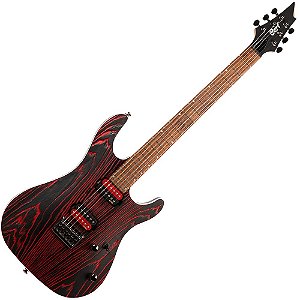Guitarra Elétrica Cort KX-300 ETCH EBR - Etched Black Red (EBR)