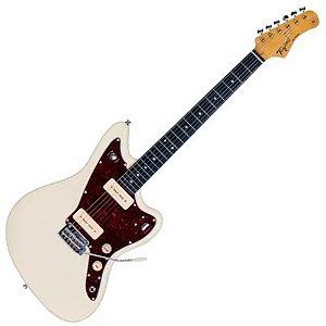 Guitarra Tagima Woodstock Series TW-61 OWH Branco Vintage