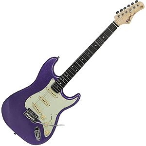 Guitarra Elétrica Strato Tagima Woodstock Tg-500 Classic Roxo Metálico