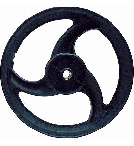 Roda Traseira Liga Leve 3 Palitos Tambor Cg150 Titan 125 160