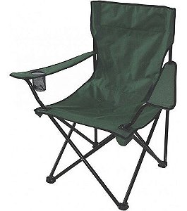 Cadeira Dobrável Echolife Aurora Camping C/ Braço Porta Copos