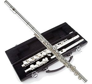 Flauta Transversal Soprano C + Estojo Yfl221 Yamaha