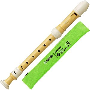 Flauta Ecologica Yamaha Soprano Barroca Yrs-402b Made Japan