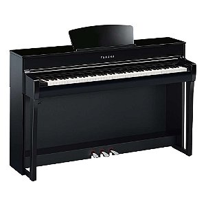 Piano Digital Clavinova Clp 735 Pe Polish Ebony 88 Teclas Yamaha