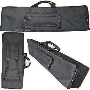 Capa Bag Master Luxo Para Teclado Roland E09 Nylon Preto