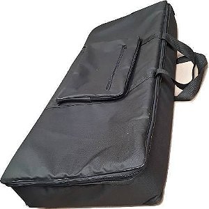 Capa Bag Master Luxo Para Teclado Yamaha Mx88 Nylon Preto