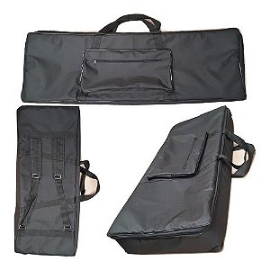 Capa Bag Master Luxo Para Teclado Yamaha Psr E333 Nylon Preto