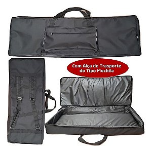 Capa Bag Master Luxo Para Teclado Yamaha Shs300 Preto
