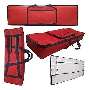 Capa Bag Master Luxo Teclado Yamaha Pss-a50 Rd + Cobertura