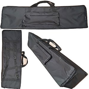 Capa Bag Para Piano Casio Px750 Nylon Master Luxo Preto