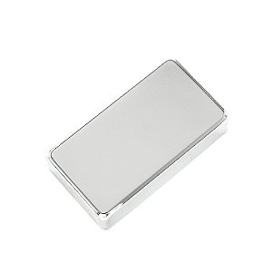 Capa Captador Humbucker Cromada (2 Peças) Spirit LPCD CR