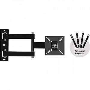 Suporte de TV 10-56" Articulado BRA4.0 BRASFORMA