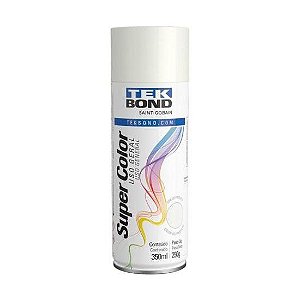 Tinta Aerossol Branco Fosco 350ml Tekbond - CX / 6