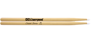 Baqueta Liverpool 2B Classic Series Marfim Nylon LL-2BN