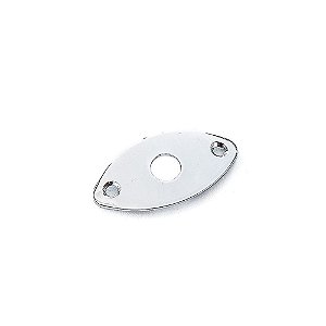 Suporte Para Jack Conexão Cromado (3 Unidades) Spirit CJD-CR