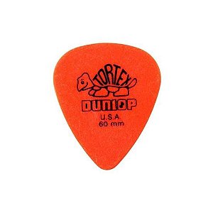 Palheta TORTEX STANDARD 418R .60 Laranja DUNLOP - PCT / 72